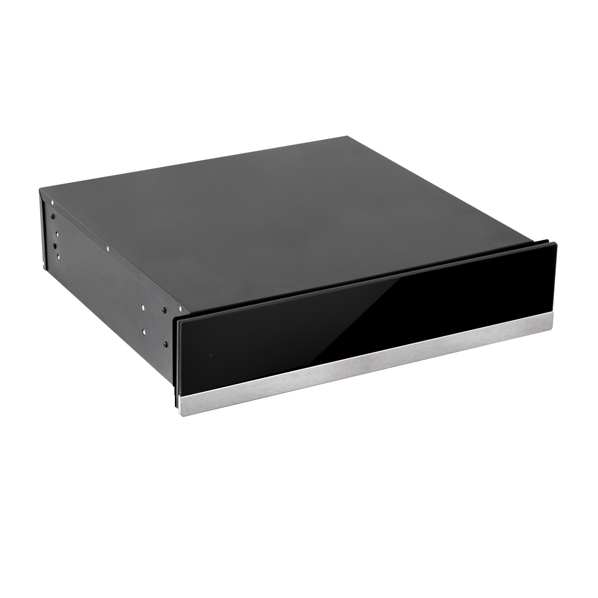 Baridi DH202 Integrated Warming Drawer 60cm - Black/Stainless Steel
