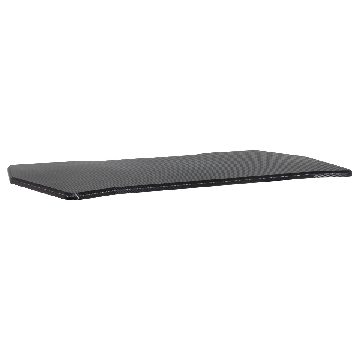 Dellonda DH22 Rectangular Desktop 1400 x 700mm - Carbon Fibre Effect