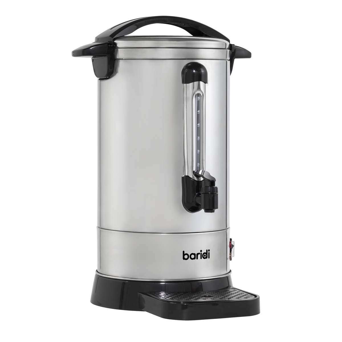 Baridi DH269 Hot Water Boiler/Tea Urn 10L Capacity, Stainless Steel