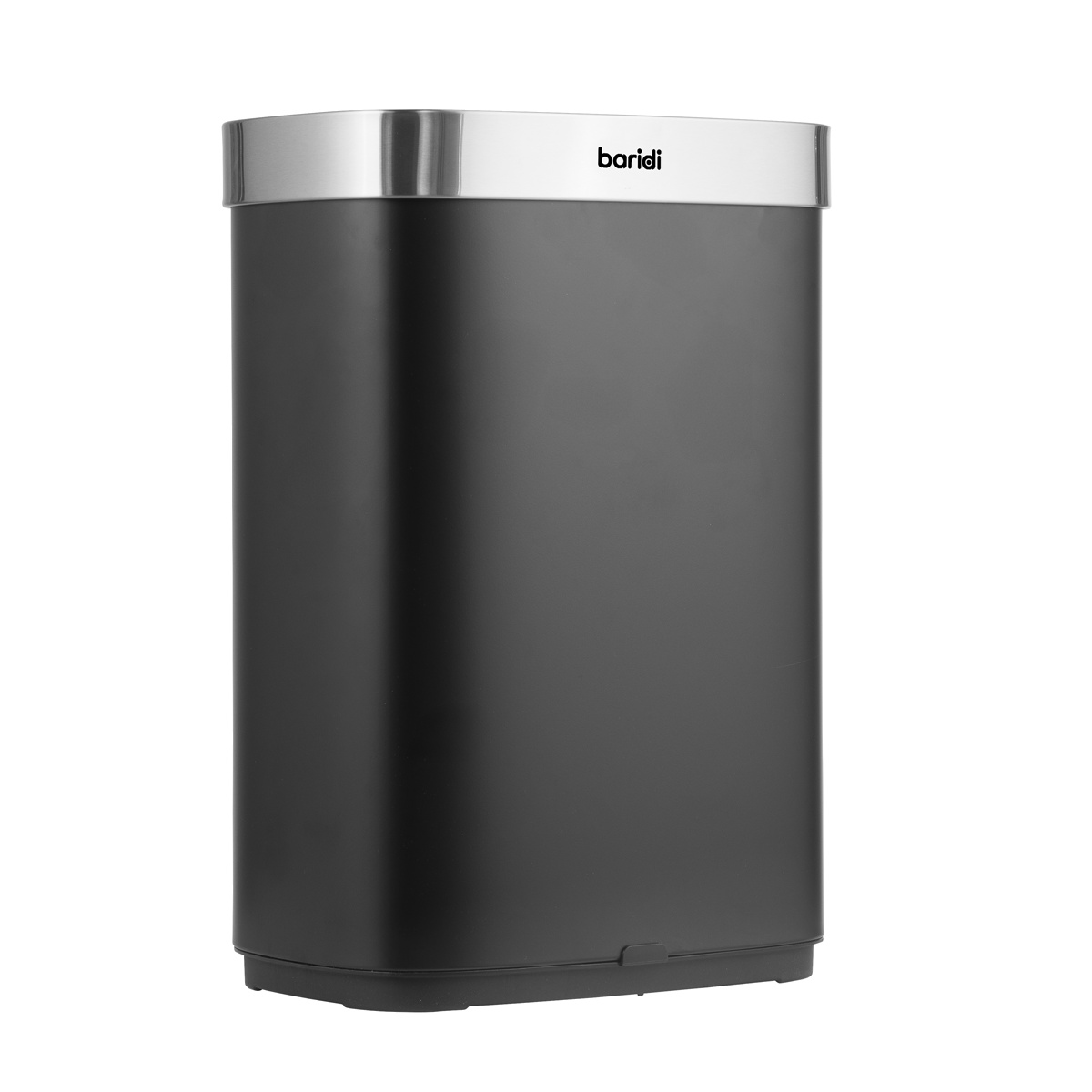 Baridi DH282 Sensor Bin 65L - Black/Stainless Steel