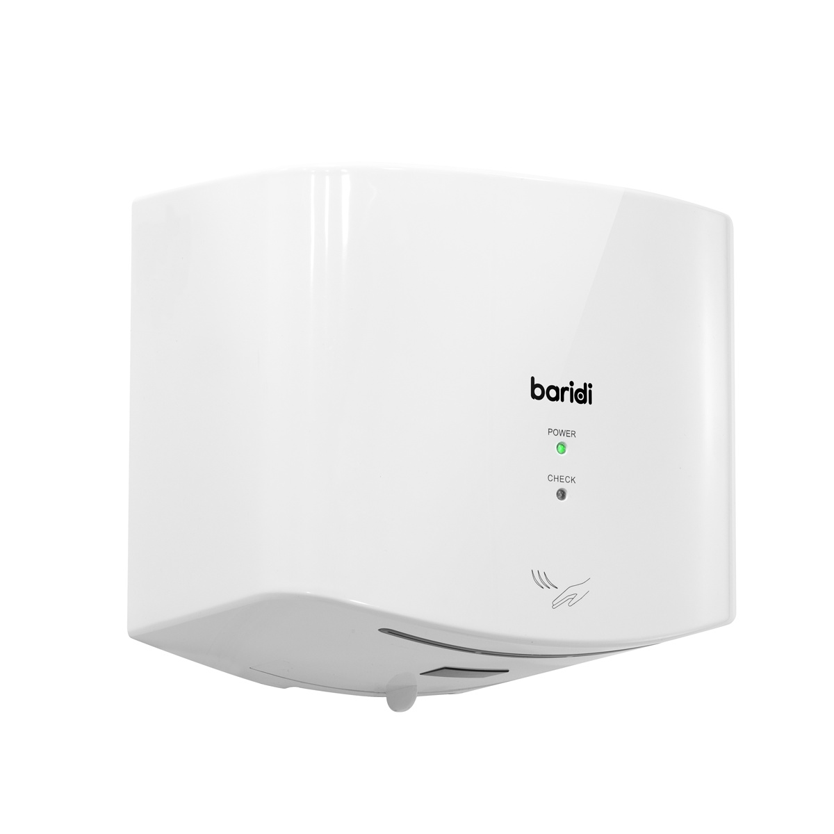 Baridi DH378 High Speed Hand Dryer with Auto Sensor 1400-1650W - White