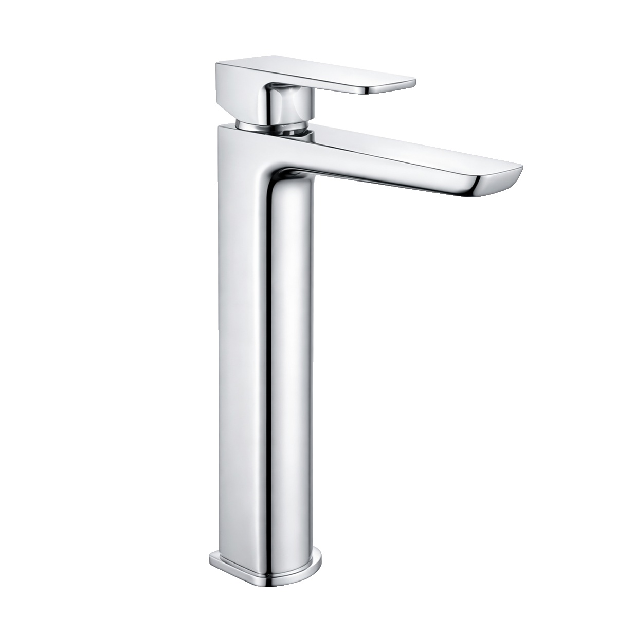 Baridi DH394 High Basin Mixer Tap with Clicker Waste - Chrome
