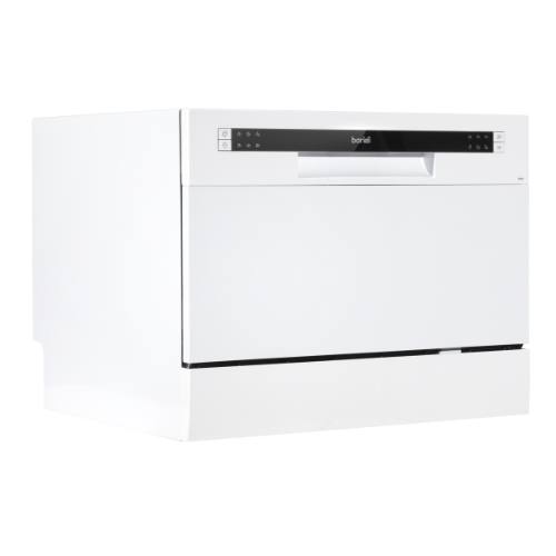 Sealey DH83 Baridi Tabletop Dishwasher 6 Place Settings 6.5L Capacity - White