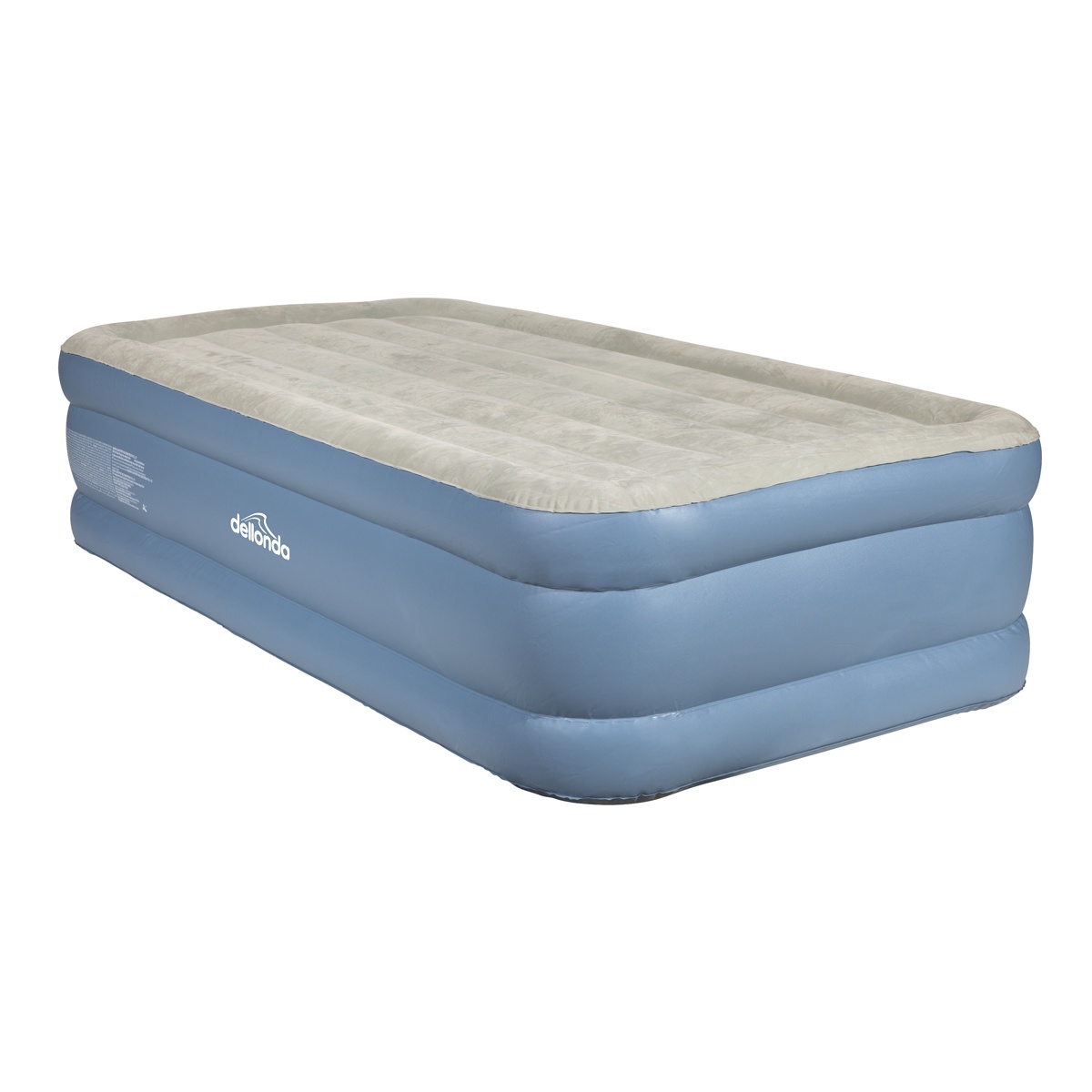 Dellonda DL146 Raised Air Bed with Built-in Electric Pump & Storage Bag - Single
