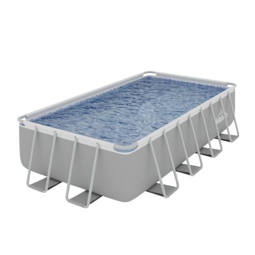 Dellonda DL22 Deluxe Steel Frame Swimming Pool with Filter Pump 18ft