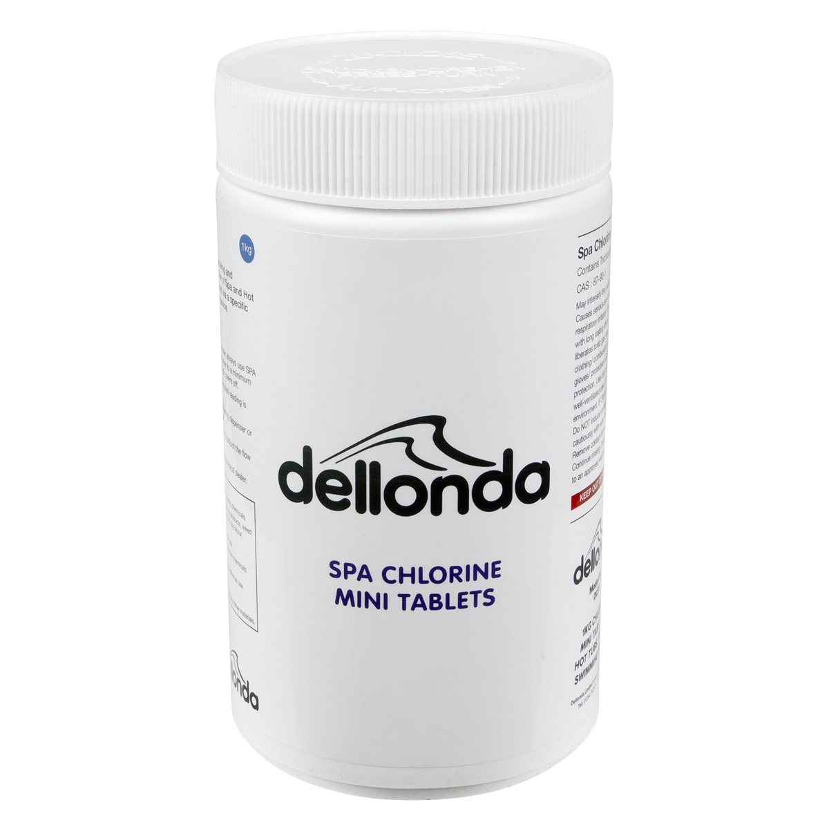 Dellonda DL51 Chlorine Mini Tabs for Hot Tubs/Spas & Swimming Pools 1kg