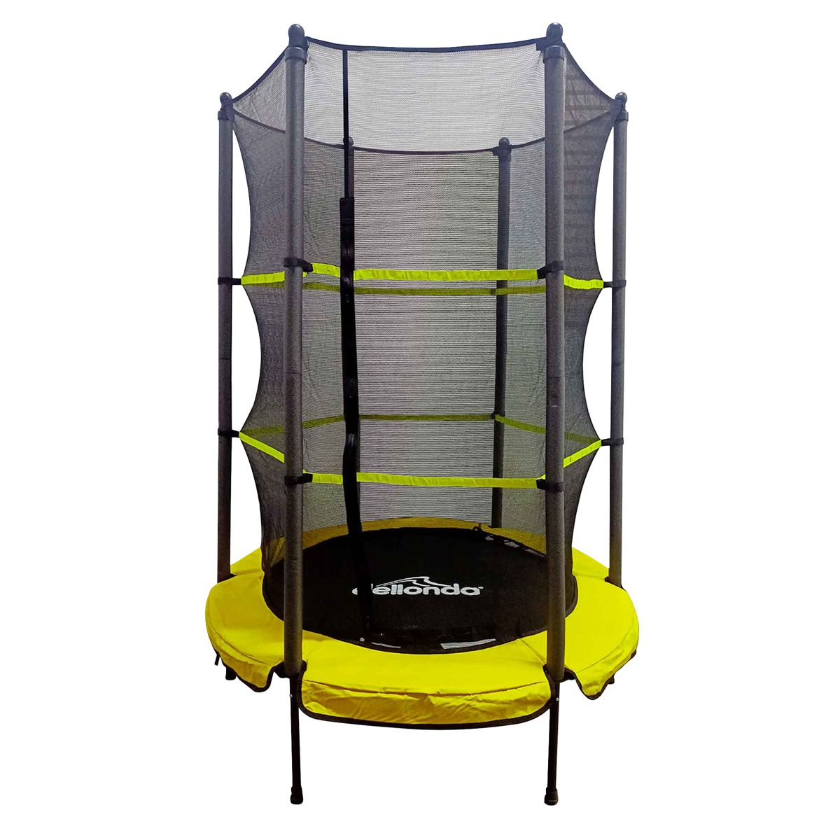 Dellonda DL65 Mini Trampoline with Safety Enclosure Net 4.6ft