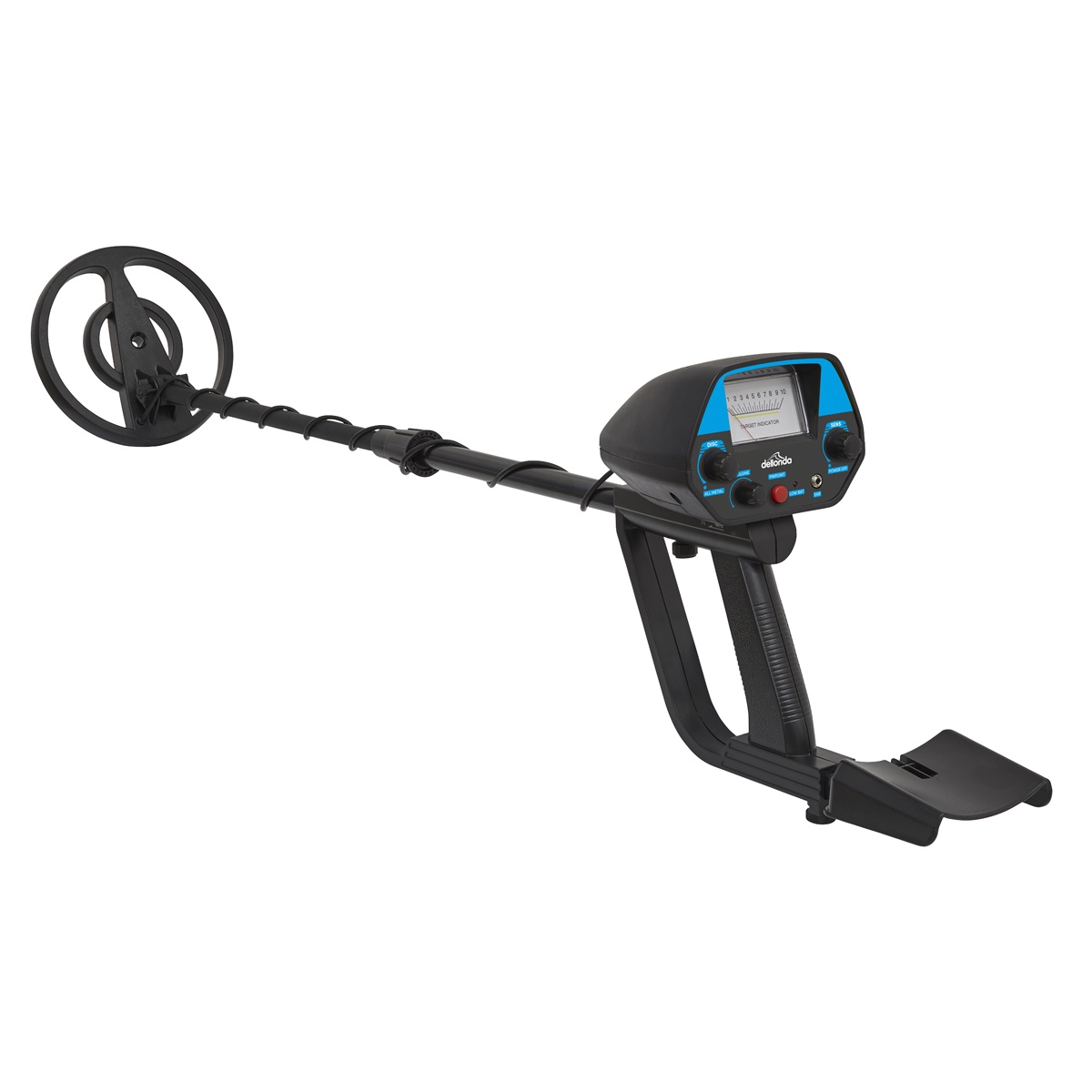 Dellonda DL6 Lightweight Metal Detector with High Accuracy Pinpoint Function