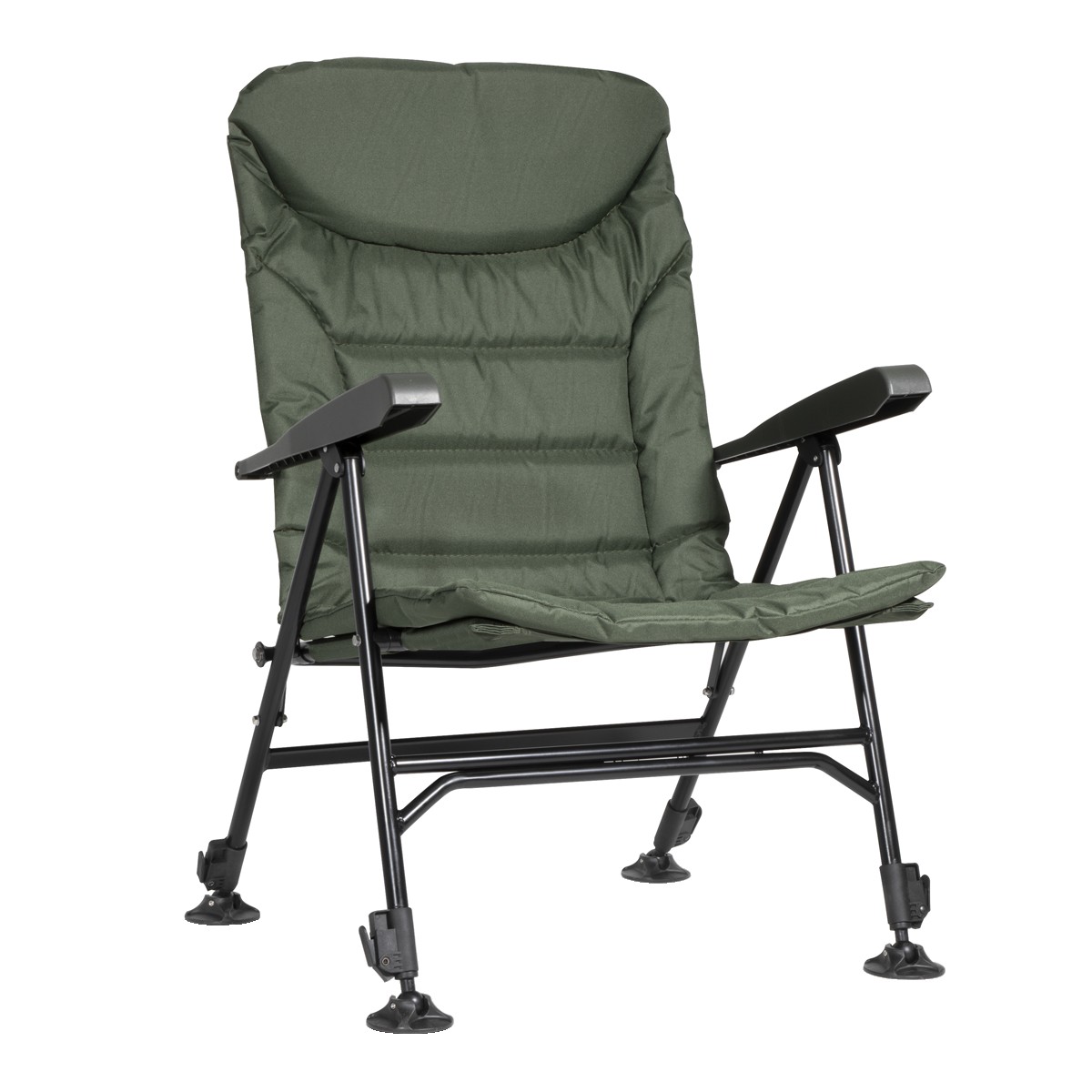 Dellonda DL74 Portable Reclining Chair with Armrests