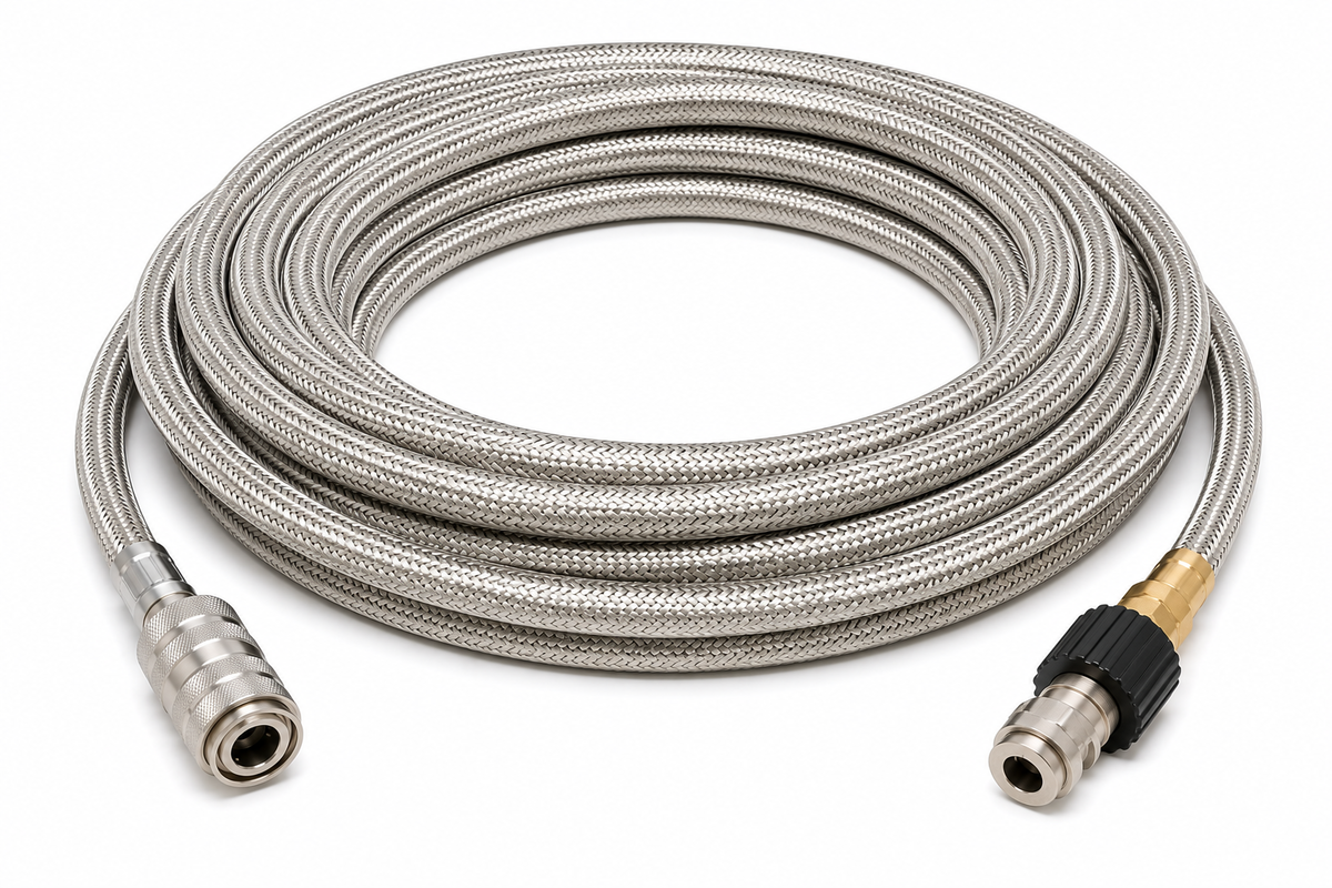 PCL DS50 Hose Assembly 7.62m Braided Hose with THO Connector
