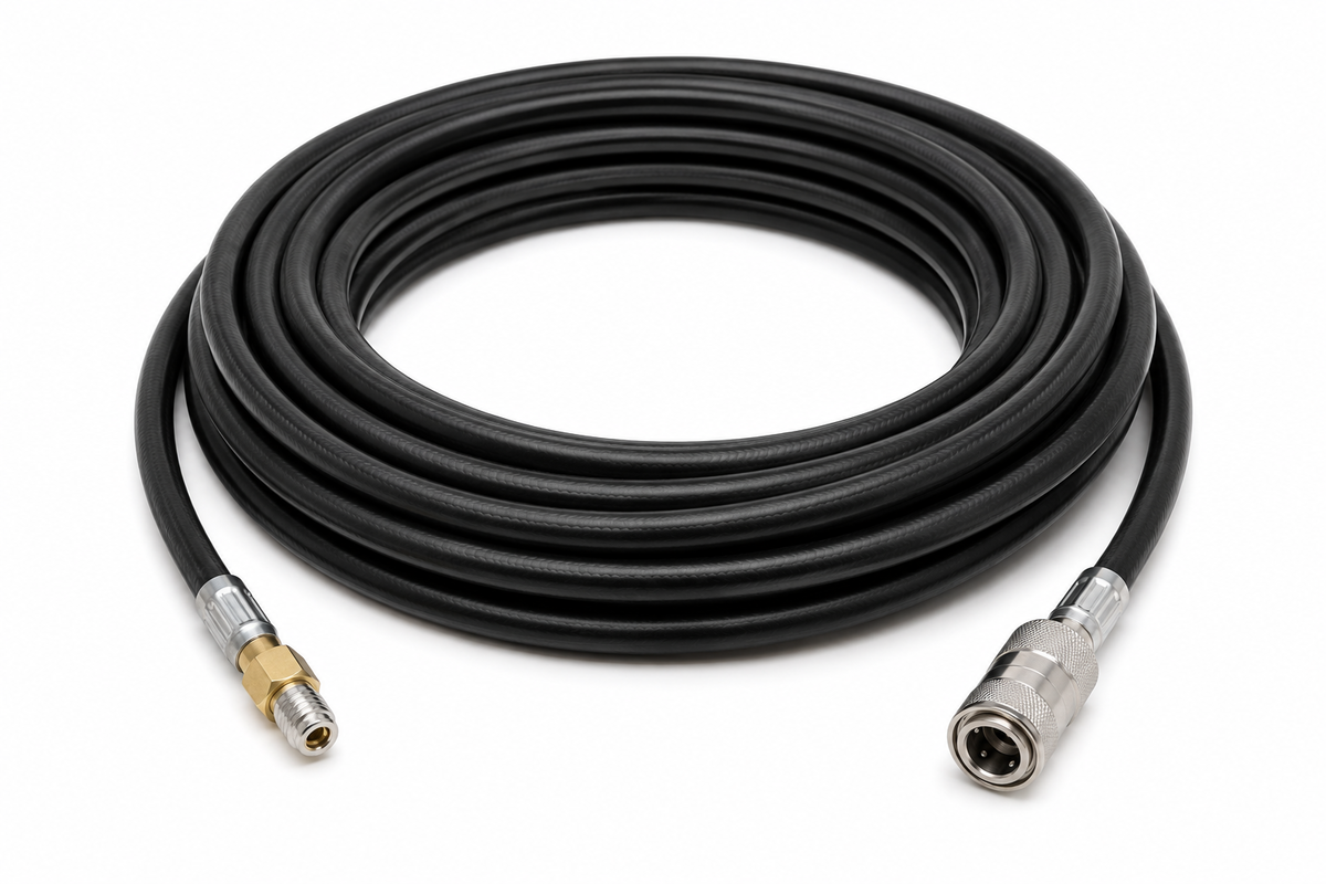 PCL DS68 Hose Assembly 7.62m with Mini Adaptor & Euro Connector (N72)