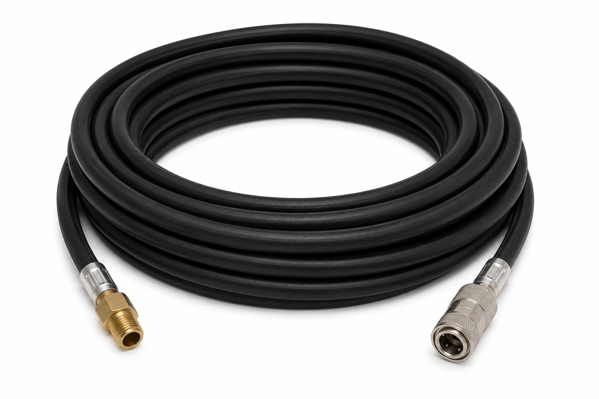 PCL DS73 Hose Assembly 8.5m Hose with R 1/4 Male Thread & Euro Connector