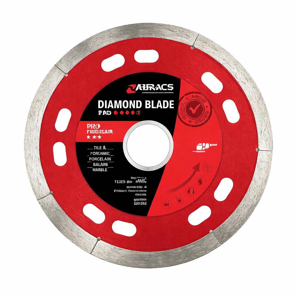 Abracs 115mm x 22mm x 1.0mm Ultra Thin Tile Blade - PRO - Pack of 1, DTB115