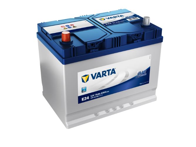 Varta - E24 - Dynamic SLI Starter Battery 570413063, 12V 70Ah 630A