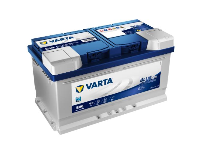 Varta - E46 - Dynamic EFB Start-Stop Battery 575500073, 12V 75Ah 730A