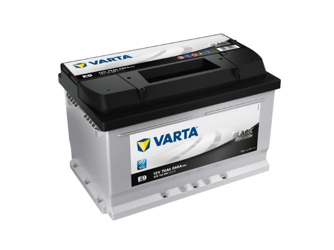 Varta - E9 - Dynamic SLI Starter Battery 570144064, 12V 70Ah 640A