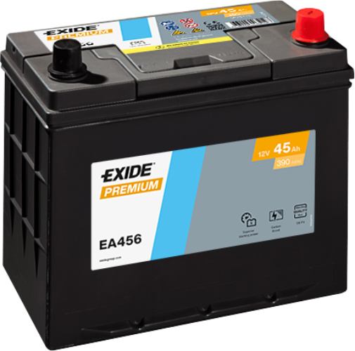 Exide EA456 Premium Car Battery 154TE -12V 45Ah