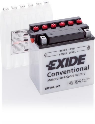 EXIDE - EB10L-A2 - Motorcycle Battery -12V 11Ah