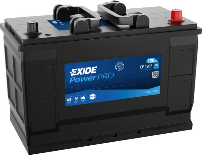 EXIDE - EF1202 - POWER Pro Battery -12V 120Ah