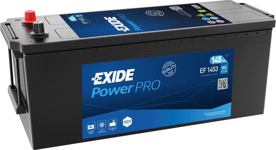 EXIDE - EF1453 - POWER Pro Battery -12V 145Ah