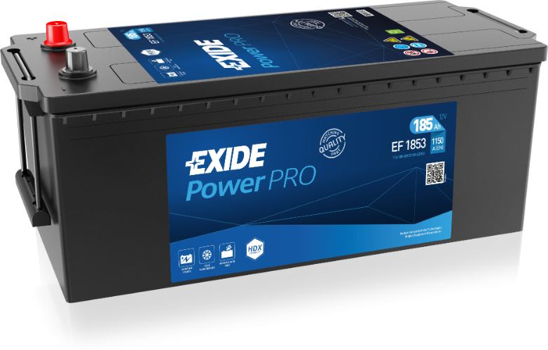 EXIDE - EF1853 - POWER Pro Battery -12V 185Ah
