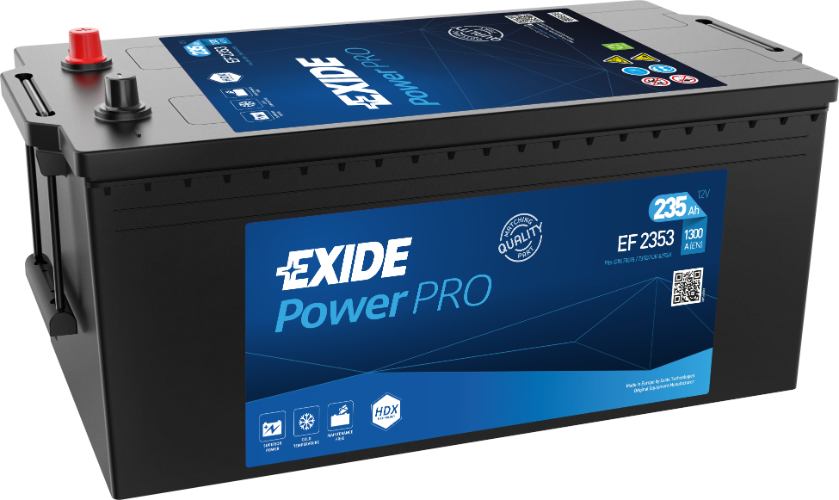 EXIDE - EF2353 - POWER Pro Battery -12V 235Ah