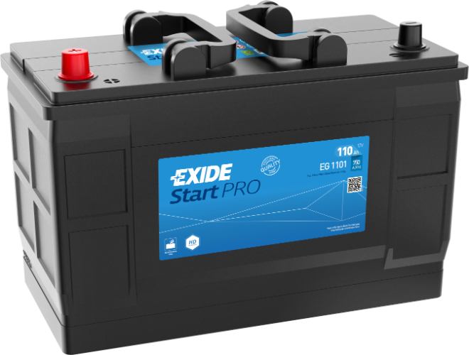 EXIDE - EG1101 - START Pro Battery -12V 110Ah