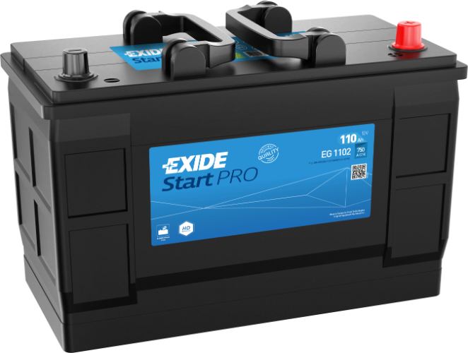 EXIDE - EG1102 - START Pro Battery -12V 110Ah