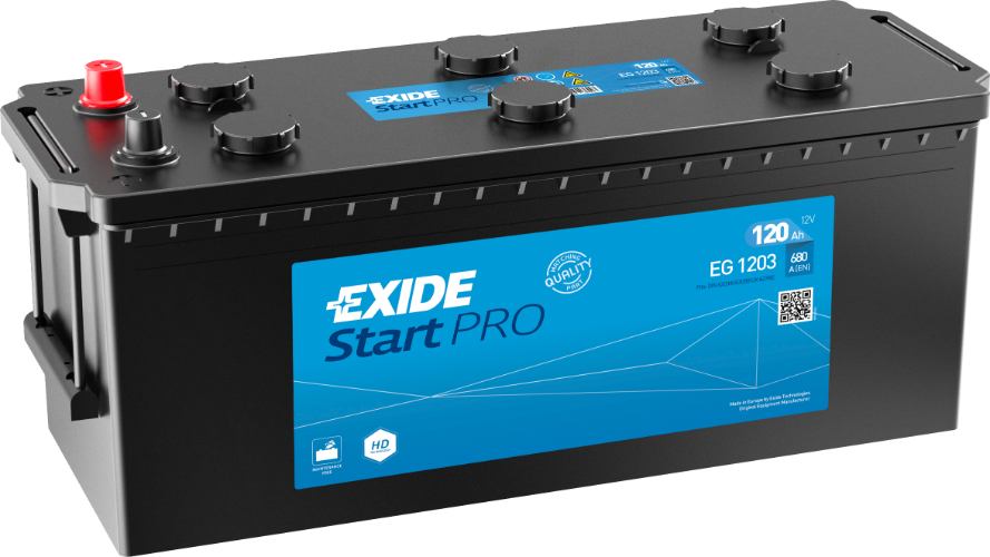 EXIDE - EG1203 - START Pro Battery -12V 120Ah