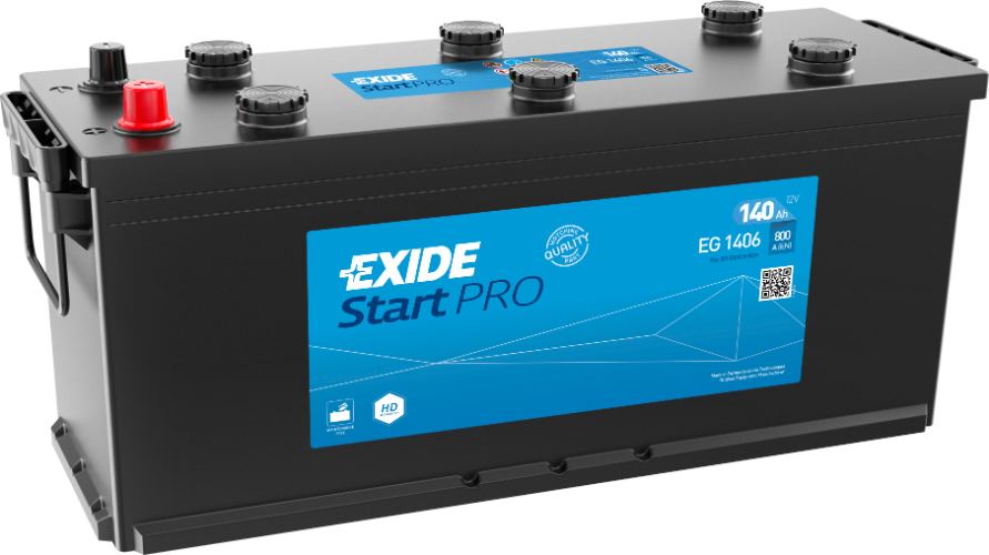 EXIDE - EG1406 - START Pro Battery -12V 140Ah