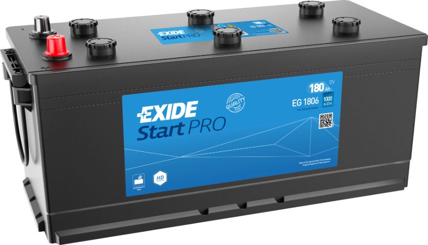 EXIDE - EG1806 - START Pro Battery -12V 180Ah