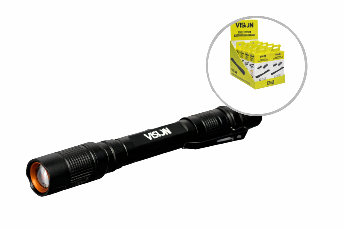 Abracs Vision 300lm Focus Control Rechargeable Penlight - Pack of 1, ETL60