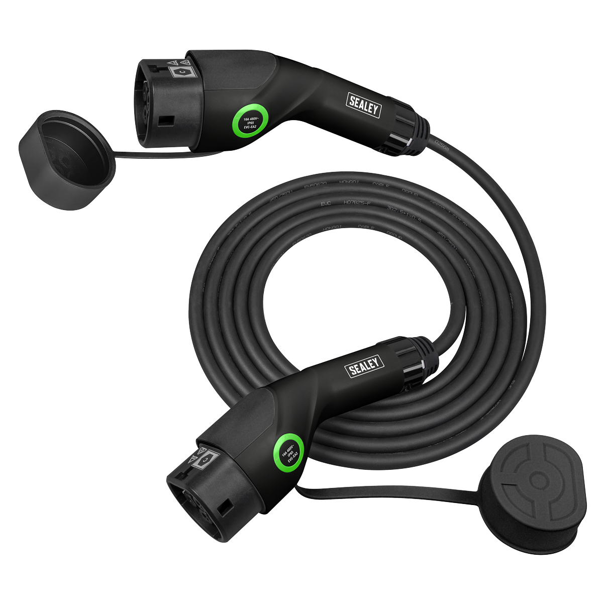 Sealey EVCC2211KW 5m Type 2 to Type 2 EV Charging Cable 16A 11kW Mode 3