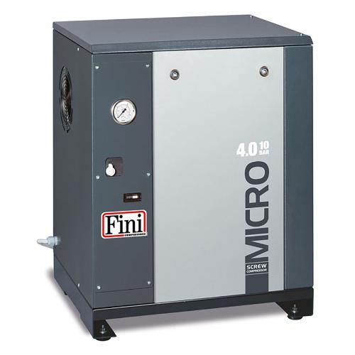 FINI Screws, MICRO SE 4.0-10, 4kW Rotary Screw Compressor, Floor Mounted, Max. Air Pressure - 10 Bar, F-V51JP72FNM760