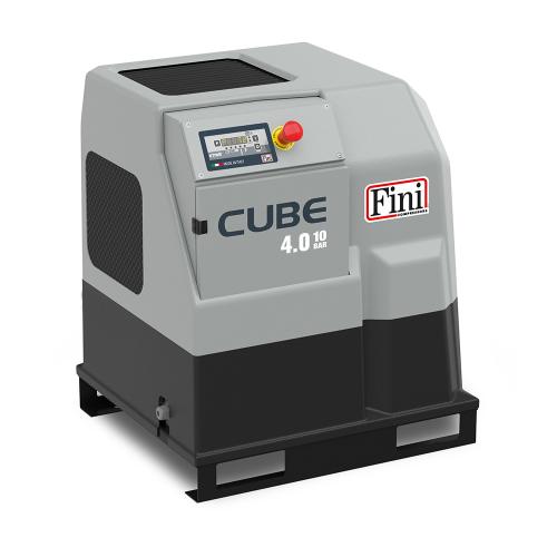 FINI Screws, CUBE 4.0-10, 4.0kW Floor Mounted Rotary Screw Compressor, Max. Air Pressure - 10 Bar, F-V51PD92FNM443