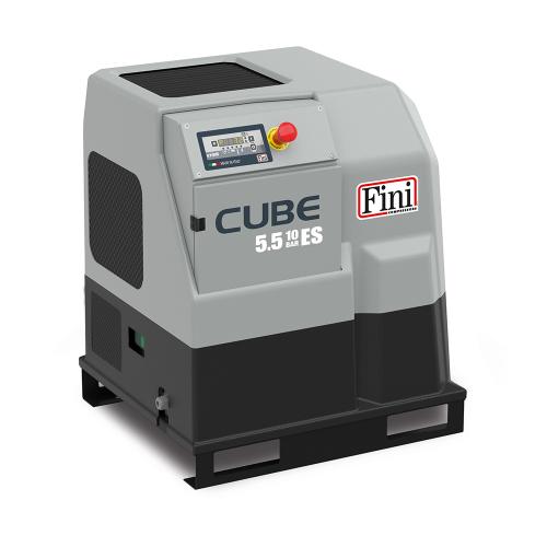 FINI Screws, CUBE 5.5-10 ES, 5.5kW Floor Mounted Rotary Screw Compressor with Integral Dryer, Max. Air Pressure - 10 Bar, F-V51PE92FNM543