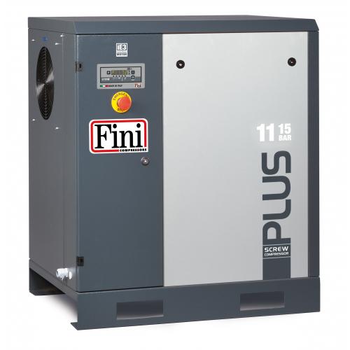 FINI Screws, PLUS 11-15, 11kW Piston Compressor, Floor Mounted, Max. Air Pressure - 15 Bar, F-V60NN92FNM960