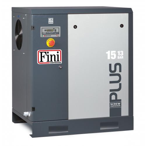 FINI Screws, PLUS 15-13 Floor Mounted Rotary Compressor, 15 kW, Max. Air Pressure - 13 Bar, F-V60NR92FNM760