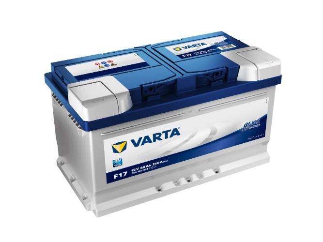 Varta - F17 - Dynamic SLI Starter Battery 580406074, 12V 80Ah 740A