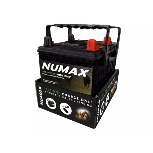 F1C1 Numax Electric Fence Battery Kit 12V 32Ah, 2 Years Warranty