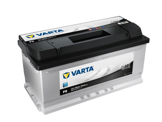 Varta - F5 - Dynamic SLI Starter Battery 588403074, 12V 88Ah 740A