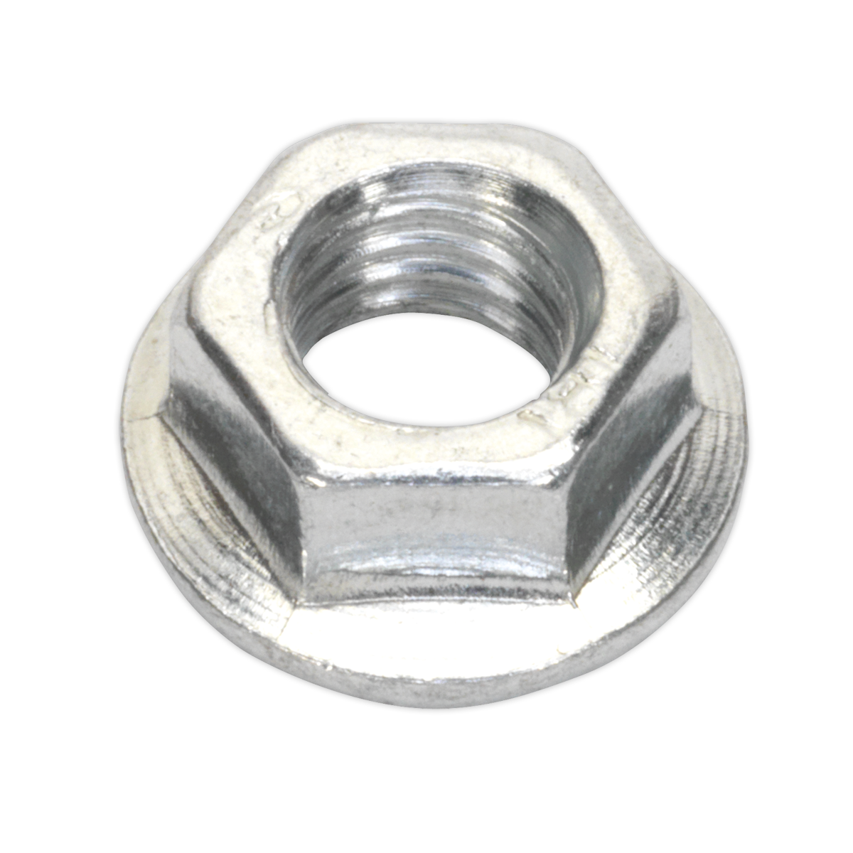 Sealey FN5 Flange Nut Serrated M5 Zinc Pack of 100