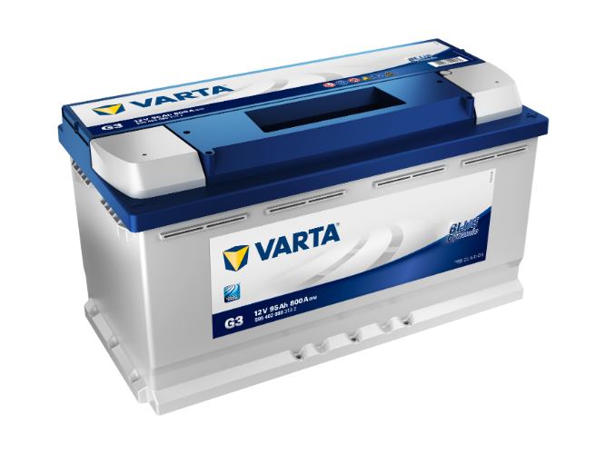 Varta - G3 - Dynamic SLI Starter Battery 595402080, 12V 95Ah 800A