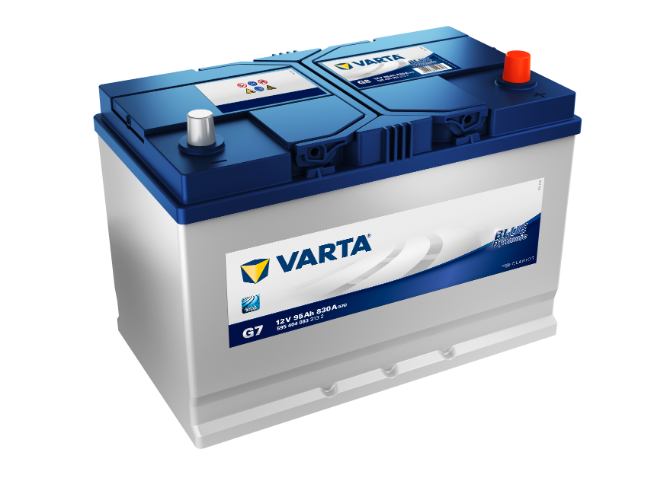 Varta - G7 - Dynamic SLI Starter Battery 595404083, 12V 95Ah 830A