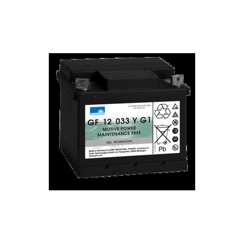 GF12033YG1 Sonnenschein Gel Cyclic Battery GF-Y, 12V 38Ah, 1 Year Warranty