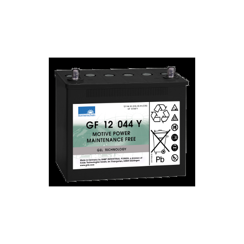 GF12044Y Sonnenschein Gel Cyclic Battery GF-Y, 12V 50Ah, 1 Year Warranty