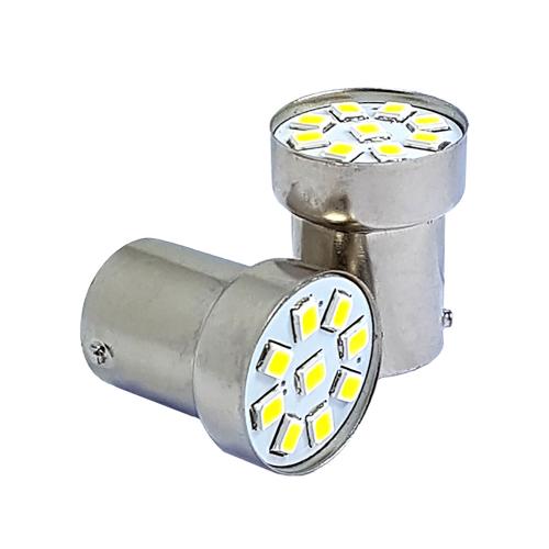 Gauss LED 8X2835SMD White LED Bulb 12V - BA15S (GL312LED)