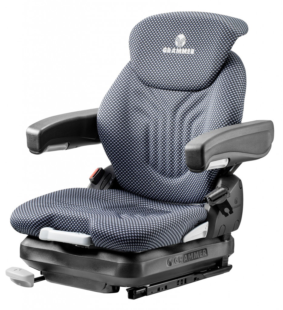 Grammer Seating - Grammer Primo XM - Compact Mechanical Suspension Seat for Forklifts, Quick Weight Adjustment