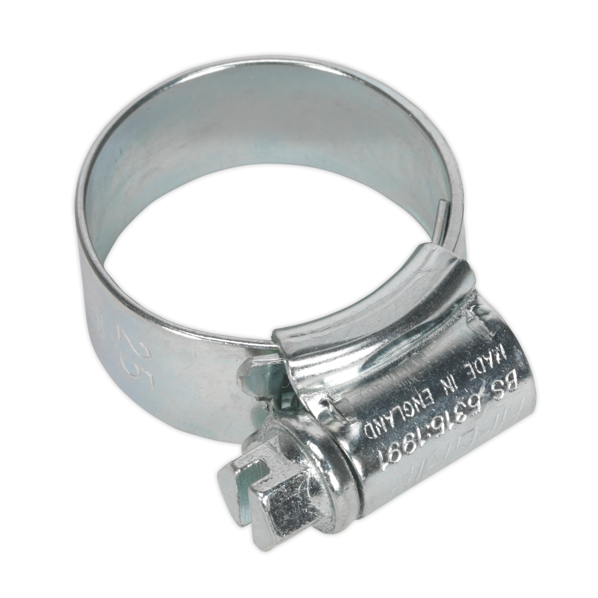 Sealey HI-GRIP® Hose Clips Zinc Plated 17-25mm Pack of 20