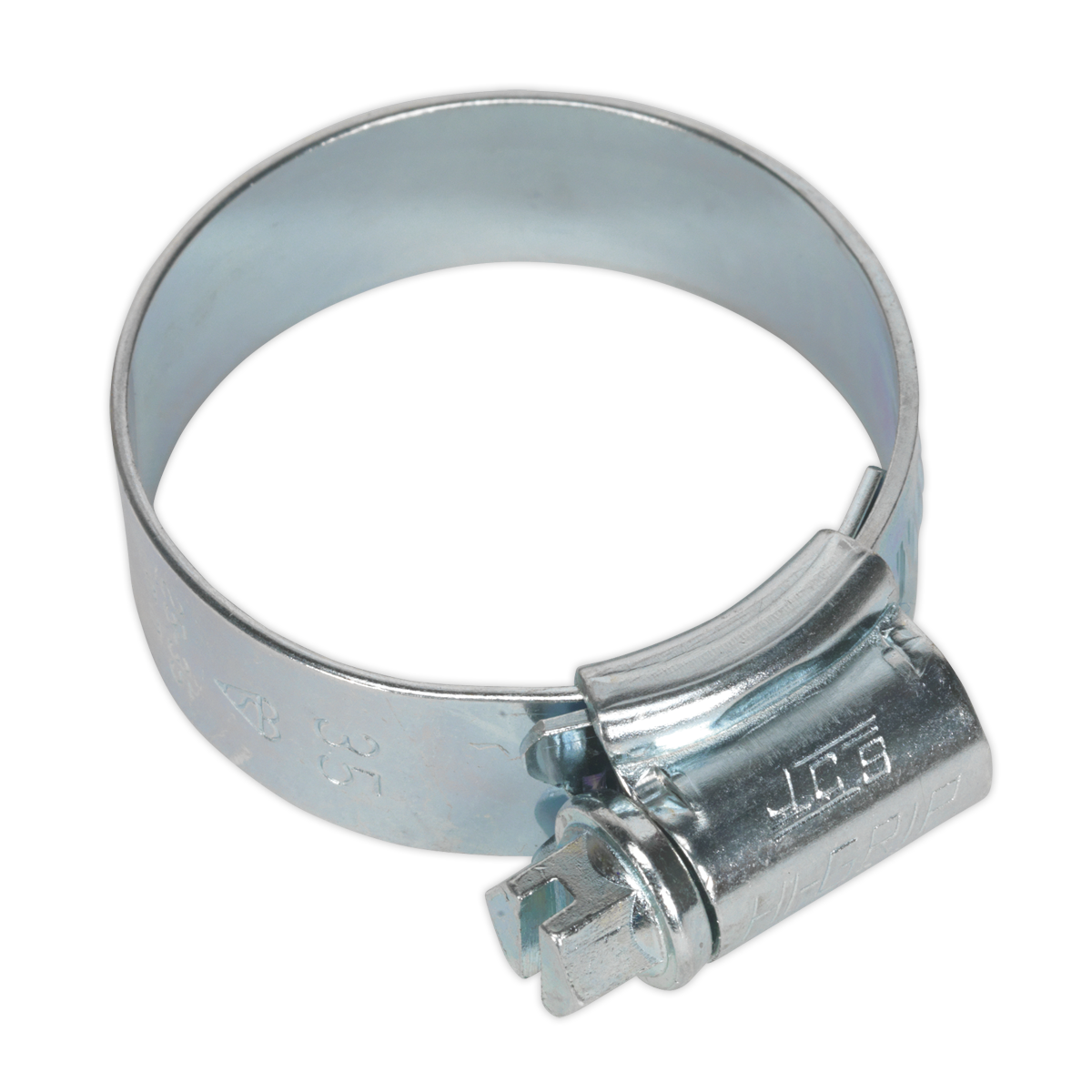 Sealey HCJ1 HI-GRIP® Hose Clip Zinc Plated 25-35mm Pack of 20
